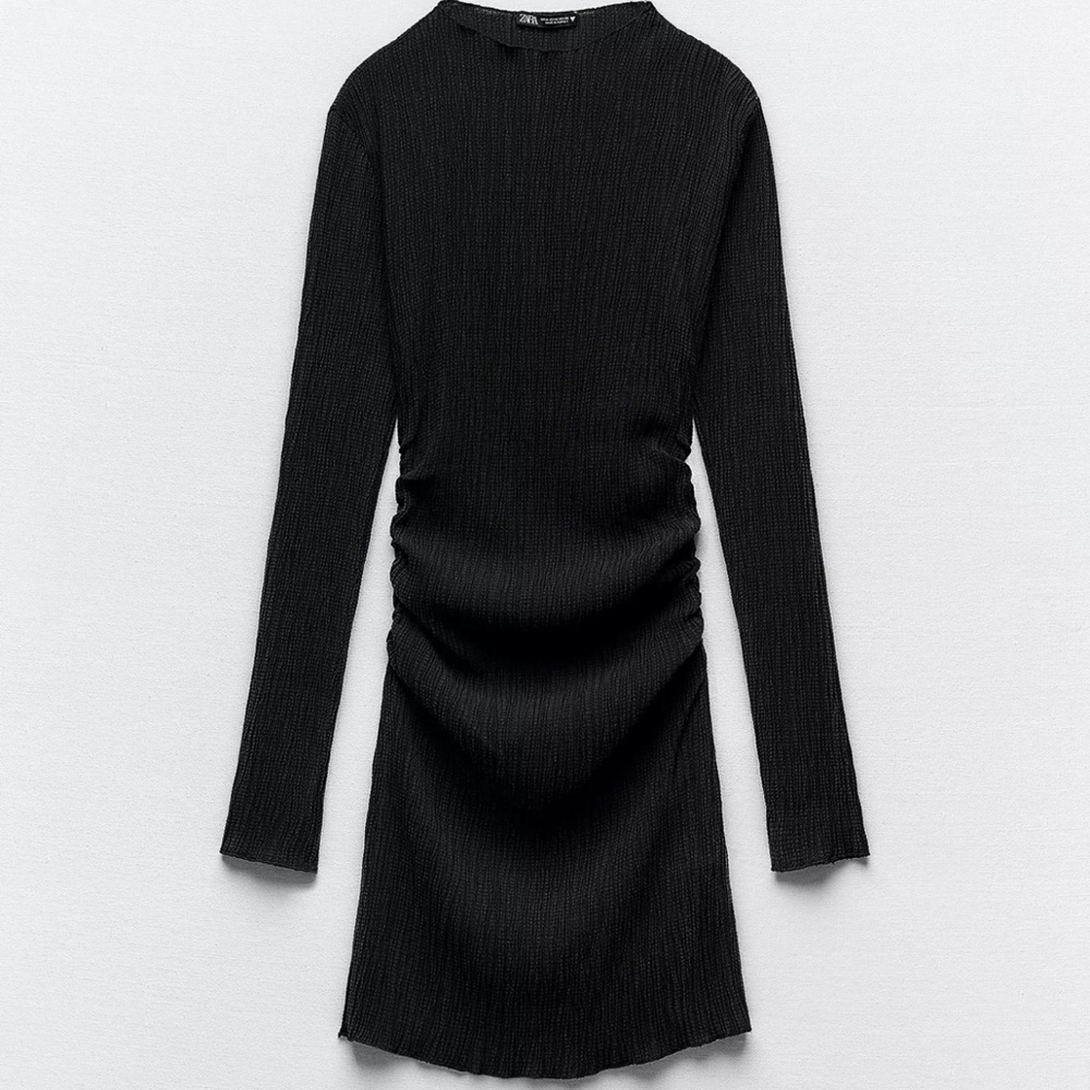 ZARA Dress | Large | Dark Gray/Charcoal